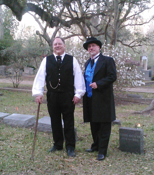 SH.org founder, G. S. Smith and historian George Cantley dress the part in historic St. Francisville SH.org founder, G. S. Smith and historian George Cantley dress the part in historic St. Francisville