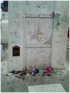 Marie Catherine Laveau is buried in a mausoleum in St. Louis Cemetery Marie Catherine Laveau is buried in a mausoleum in St. Louis Cemetery